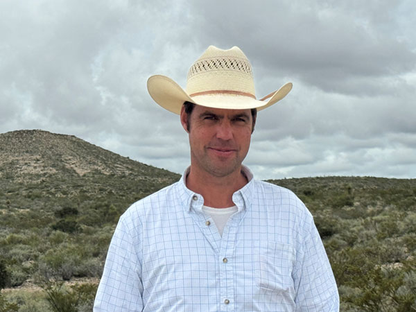 Will Juett, Lykes Bros. Inc. Texas O2 Ranch manager